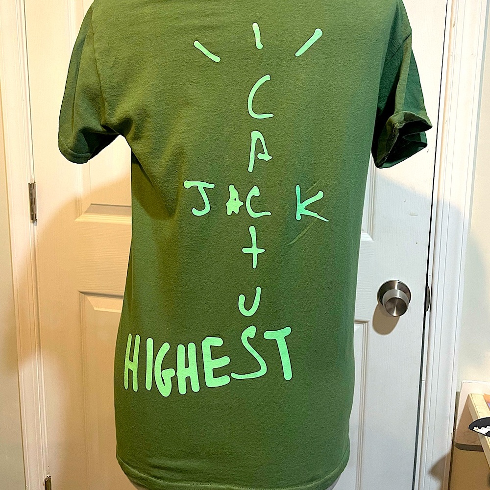 Travis Scott Cactus Jack “Highest” Graphic Tee – Size Small